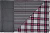 Wendebettwäsche aus 100% Baumwolle mit Decken- und Kissenbezug Karomuster 200x200 cm Bild 5