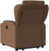 vidaXL Relaxsessel mit Aufstehhilfe Elektrisch Braun Stoff 3204510 Bild 5