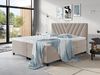 Boxspringbett Tigline, Natur, 160x200 cm Bild 1