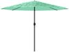 vidaXL Sonnenschirm mit Stahlmast Grün 324x324x247 cm 4005111 Bild 4