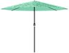 vidaXL Sonnenschirm mit Stahlmast Grün 324x324x247 cm 4005111 Bild 3
