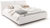 KAWOLA Bett HENRY Polsterbett Cord cremeweiß 200x200cm Bild 3