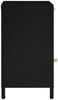vidaXL Nachttische 2 Stk. Schwarz 40x30x54,5 cm Stahl und Glas 3095202 Bild 5