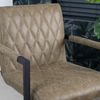Bronx71 Esszimmerstuhl Eco-Leder Diamond mit Armlehne olivgrün Bild 5
