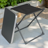 2 in 1 Campingtisch und Hocker Camping Möbel Tisch klappbar Klapptisch Klapphocker Bild 3