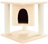 vidaXL Kratzbaum mit Sisal-Kratzsäulen Creme 37 cm 171654 Bild 3
