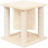 vidaXL Kratzbaum mit Sisal-Kratzsäulen Creme 37 cm 171654 Bild 5