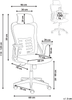 Bürostuhl ERGONOX Schwarz Bild 2