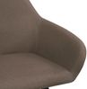 vidaXL Esszimmerstühle 2 Stk. Braun Stoff [283462] Bild 5