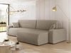 Ecksofa Pixalo L Cord Maxi mit Bettkasten und Schlaffunktion (Farbe: Poso 02) Bild 4