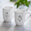 Villeroy & Boch Statement Kaffeebecher 280 ml 2er Set Mr and Mrs Bild 2