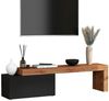 OTTO home Lowboard Chronos TV-Board, TV-Schrank (1 St, Breite verstellbar von 180 bis 260 cm), Breite 220 cm TV-Board,Lowboard,1 Klappe und ein L-Förmiger Aufsatz Bild 4