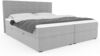 99rooms Bonvito Boxspringbett Hellbraun Strukturstoff INARI Taschen-Federung 180x200 cm Bild 4