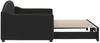 vidaXL Tagesbett Ausziehbar Schwarz 90x200 cm Stoff 3197532 Bild 4