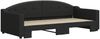 vidaXL Tagesbett Ausziehbar Schwarz 90x200 cm Stoff 3197532 Bild 3