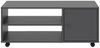 BOXXX 'MAJA' TV-Aufsatz TV-Rollwagen breit, Melamin anthrazit, 100 x 42 x 33.5 cm, mit Rollen Bild 2