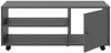 BOXXX 'MAJA' TV-Aufsatz TV-Rollwagen breit, Melamin anthrazit, 100 x 42 x 33.5 cm, mit Rollen Bild 3