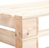 vidaXL Outdoor-Ecksofa Paletten Kiefernholz Imprägniert 3066605 Bild 5