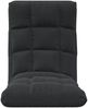 vidaXL Bodenstuhl Faltbar Schwarz Stoff [336590] Bild 3