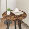 vidaXL Tischplatte Räuchereiche Ø 40 x 1,5 cm Holzwerkstoff 880386 Bild 4