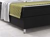 Boxspringbett Riva 180x200 cm Kunstleder Schwarz Bild 3