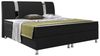 Boxspringbett Riva 180x200 cm Kunstleder Schwarz Bild 4