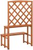 vidaXL Blumentreppe mit Rankgitter 70x42x115 cm Massivholz Tanne 316413 Bild 4