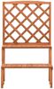 vidaXL Blumentreppe mit Rankgitter 70x42x115 cm Massivholz Tanne 316413 Bild 2