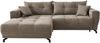 Polsterecke >Renard< elektrischer Sitzvorschub, Cord grau-braun - 177x80x246cm (BxHxT) Bild 4