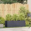 vidaXL Pflanzgefäß Anthrazit 120 x 40 x 40 cm Kaltgewalzter Stahl 860677 Bild 3