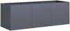 vidaXL Pflanzgefäß Anthrazit 120 x 40 x 40 cm Kaltgewalzter Stahl 860677 Bild 2