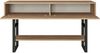 Konsolentisch Lappeenranta 139x43x76cm Eiche/Schwarz [en. casa] Bild 4