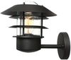 Außenleuchte, Wandlampe, Edelstahl, H 23,6 cm, Schwarz Bild 2