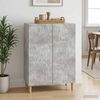 vidaXL Sideboard Betongrau 66 x 34,5 x 90 cm Holzwerkstoff 895048 Bild 3