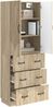 vidaXL Schrankset 2 pcs Sonoma-Eiche 66 x 34,5 x 87 cm Holzwerkstoff 3416801 Bild 2