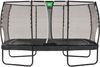 EXIT Trampolin Allure Premium rechteckig 244x427 cm Schwarz mit Premium Sicherheitsnetz Bild 5