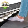 EXIT Trampolin Allure Premium rechteckig 244x427 cm Schwarz mit Premium Sicherheitsnetz Bild 2