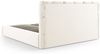 Micadoni Stauraumbett mit Kopfteil Bellis Samtstoff Bluvel Hellbeige 200x200 Bild 4