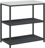 vidaXL Küchenaufbewahrung mit Regal Anthrazit 90 x 50 x 92 cm Stahl 874956 Bild 2