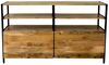 Fernsehtisch Gita 130x75x45 aus Mango-Massivholz Bild 2