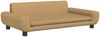 vidaXL Hundebett, Samt, Braun, 100 x 54 x 33 cm Bild 2