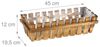 Relaxdays Blumenkasten Holzzaun 3er Set Bild 5