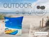 heimtexland Â® Outdoorkissen Lotus Effekt 45x45 Garten Dekokissen Wasserabweisend Outdoor Lounge Deko Kissen Typ742 SÃ¼dsee Kajak Bild 3