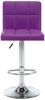 vidaXL Barhocker 2 Stk. Lila Kunstleder [323641] Bild 3
