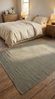 Kelim Teppich - Trendy »Fancy« 180 x 120 cm - grau Bild 4
