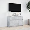 vidaXL TV-Schrank mit LED-Beleuchtung Betongrau 91x34x61 cm 852183 Bild 4