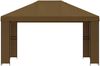 vidaXL Pavillon 4 x 3 m Taupe Polyester und Stahl 190 gsm 900378 Bild 3