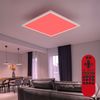 RGB LED Panel, 2100 Lumen, Fernbedienung, App, CCT, L 30 cm Bild 3
