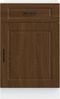 vidaXL Küchenunterschrank Porto Braun Eichen-Optik Holzwerkstoff 853964 Bild 4