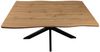 SAM® Esstisch TorbenS, Holz Wildeiche-Optik, Spider-Metallgestell, Baumkante Bild 2